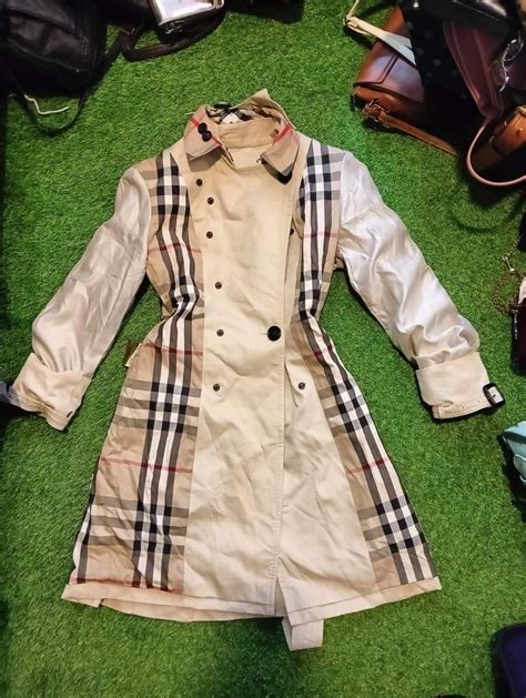 used burberry sandringham|authentic Burberry trench.